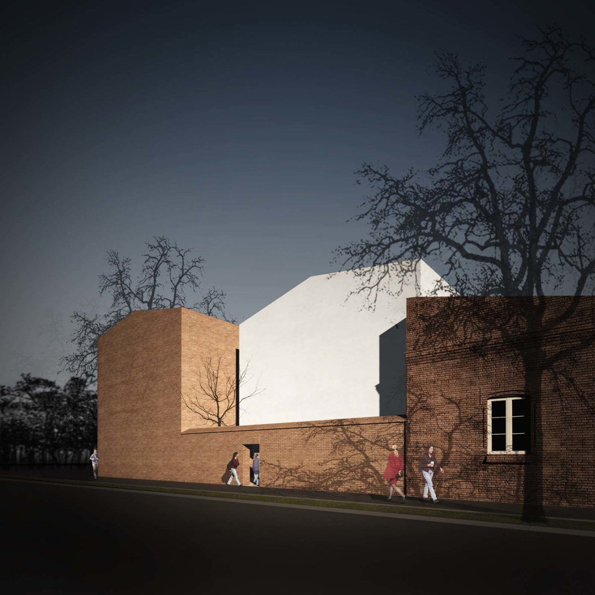 ch+ fine arts academy in warsaw – competition (mention)