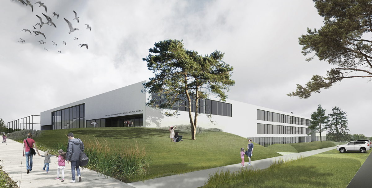 ch+ school in gdynia – competition entry