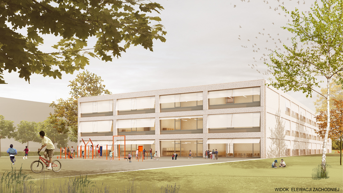 ch+ school in warsaw – competition entry
