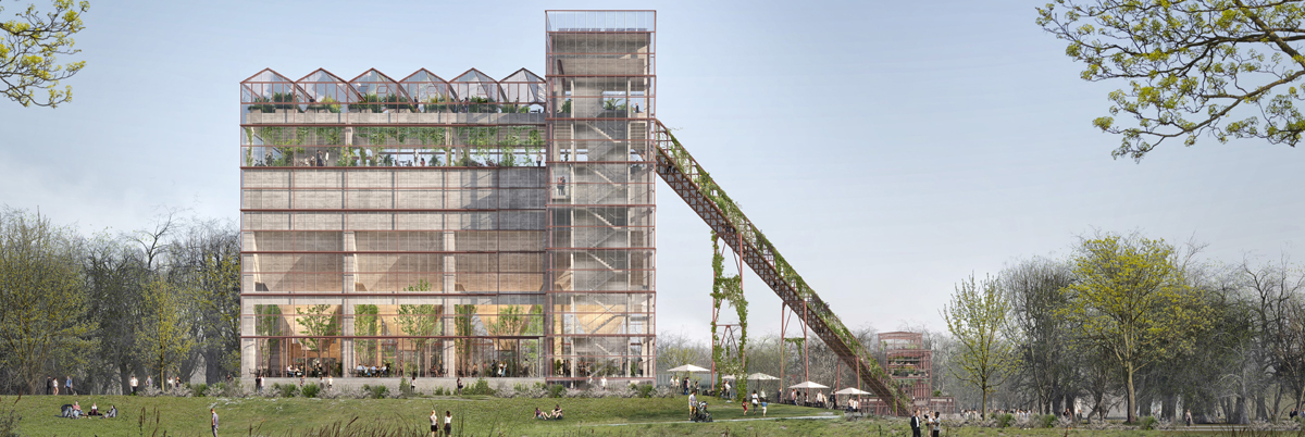 ch+ post industrial coal-processing complex refurbishment, Gelsenkirchen, DE
